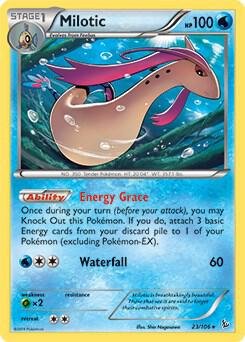 Milotic 23/106 (XY Flashfire) 023/106 Normal Deck Exclusives Milotic 23/106 (XY Flashfire) 023/106 Normal Deck Exclusives
