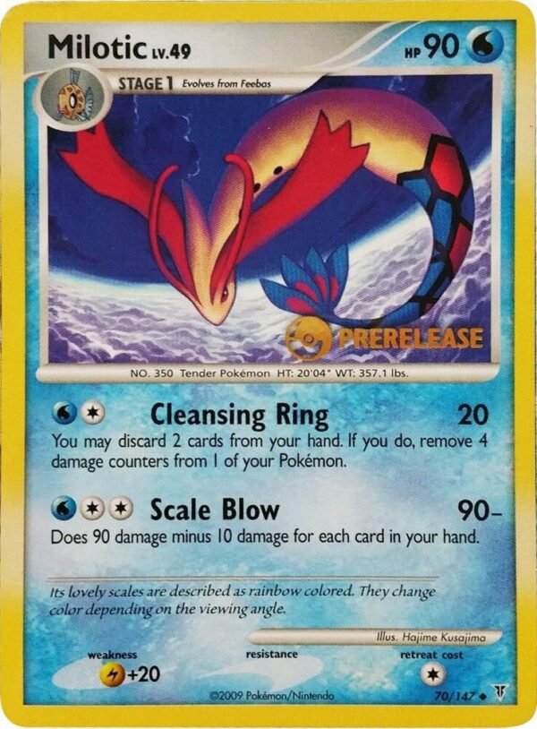 Milotic 70/147 (Prerelease) Normal Nintendo Promos