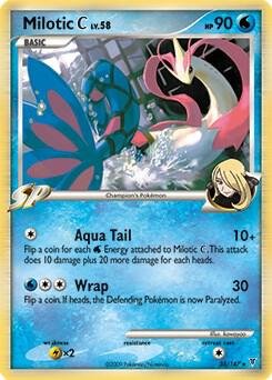 Milotic C 35/147 (DPPt Supreme Victors) 035/147 Holofoil Deck Exclusives Milotic C 35/147 (DPPt Supreme Victors) 035/147 Holofoil Deck Exclusives