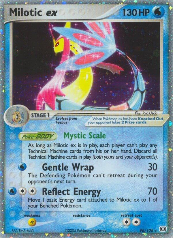 Milotic ex 96/106 Holofoil Emerald Milotic ex 96/106 Holofoil Emerald