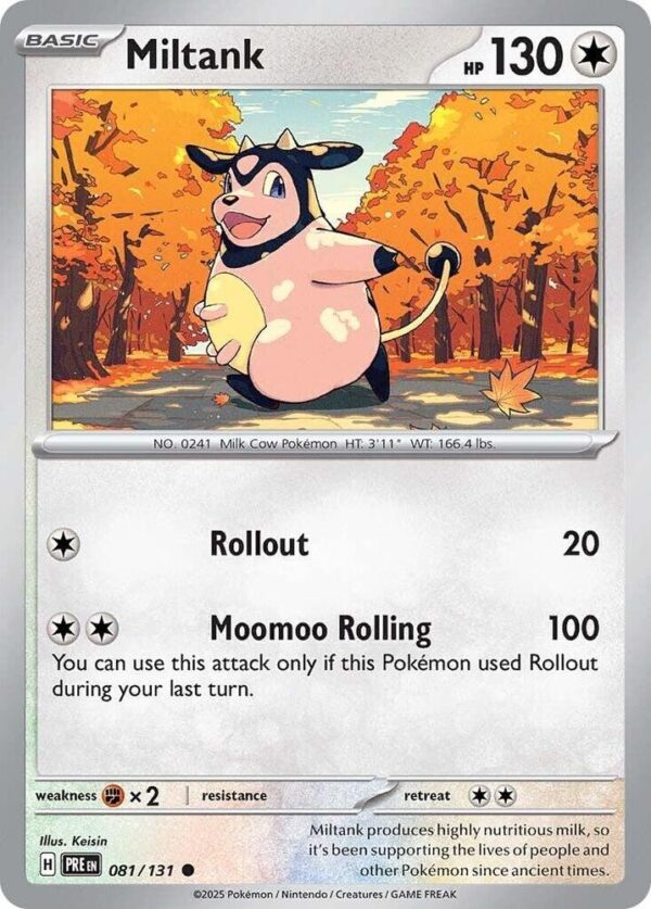 Miltank 081/131 Normal SV: Prismatic Evolutions