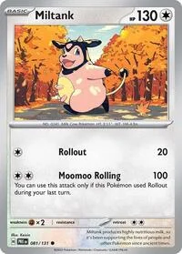 Miltank | 081/131 | Reverse Holofoil | SV: Prismatic Evolutions