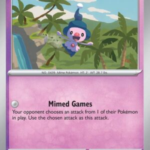 Mime Jr. 031/091 Normal SV: Paldean Fates