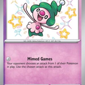 Mime Jr. 157/091 Holofoil SV: Paldean Fates