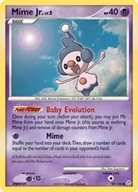 Mime Jr. | 90/130 | Reverse Holofoil | Diamond and Pearl