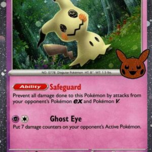 Mimikyu 037/091 (Cosmos Holo) Holofoil Trick or Trade BOOster Bundle 2024