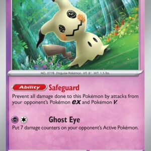 Mimikyu 037/091 Holofoil SV: Paldean Fates