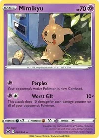 Mimikyu | 080/196 | Reverse Holofoil | SWSH11: Lost Origin