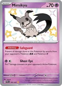 Mimikyu -160/091 | Holofoil | SV: Paldean Fates