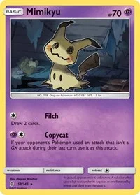Mimikyu | 58/145 | Holofoil | SM - Guardians Rising