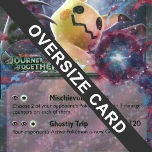 Mimikyu ex (Journey Together Stamped) 069/159 Holofoil Jumbo Cards