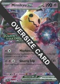 Mimikyu ex (Journey Together Stamped) | 069/159 | Holofoil | Jumbo Cards