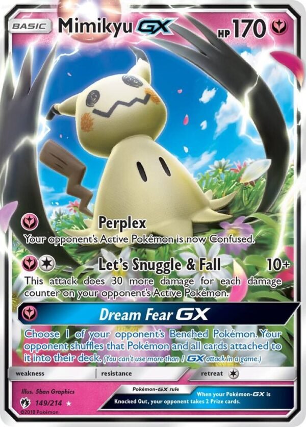 Mimikyu GX 149/214 Holofoil SM – Lost Thunder Mimikyu GX 149/214 Holofoil SM – Lost Thunder