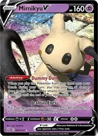 Mimikyu V | 062/163 | Holofoil | SWSH05: Battle Styles