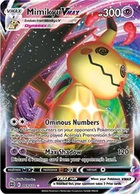 Mimikyu VMAX | 069/172 | Holofoil | SWSH09: Brilliant Stars