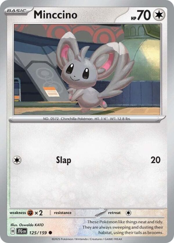 Minccino 125/159 Normal SV09: Journey Together Minccino 125/159 Normal SV09: Journey Together