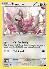Minccino | 84/99 | Reverse Holofoil | Next Destinies