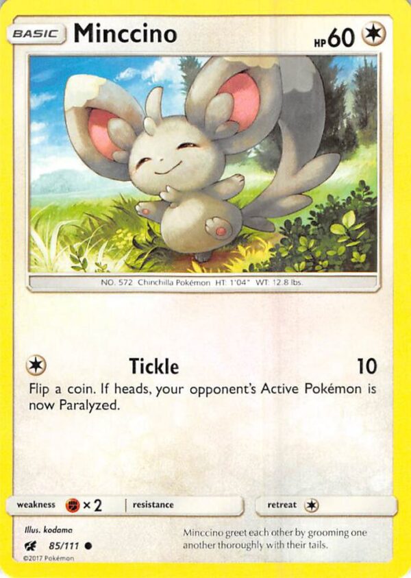 Minccino 85/111 Normal SM – Crimson Invasion