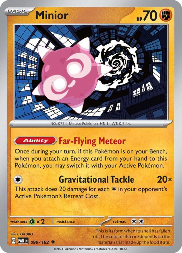 Minior 099/182 Normal SV04: Paradox Rift Minior 099/182 Normal SV04: Paradox Rift