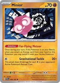 Minior | 099/182 | Reverse Holofoil | SV04: Paradox Rift