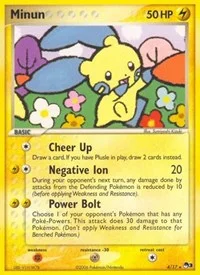 Minun | 004/017 | Normal | POP Series 3