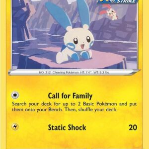 Minun 090/264 Reverse Holofoil SWSH08: Fusion Strike