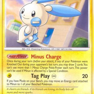 Minun 32/132 Reverse Holofoil Secret Wonders