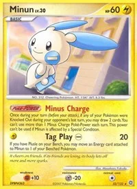 Minun | 32/132 | Reverse Holofoil | Secret Wonders