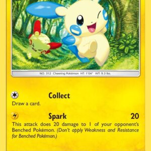 Minun 34/73 Reverse Holofoil Shining Legends Minun 34/73 Reverse Holofoil Shining Legends