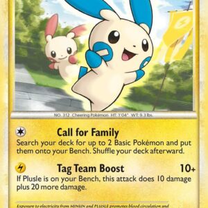Minun 34/95 Reverse Holofoil Unleashed Minun 34/95 Reverse Holofoil Unleashed