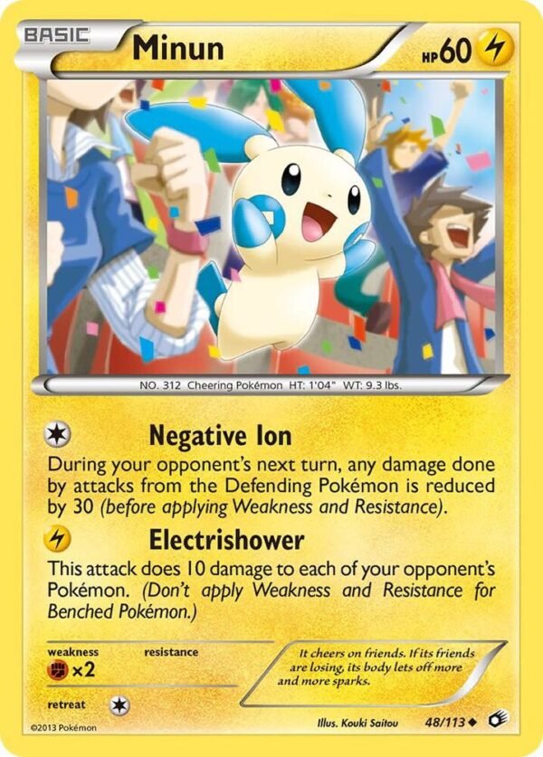 Minun 48/113 Normal Legendary Treasures Minun 48/113 Normal Legendary Treasures