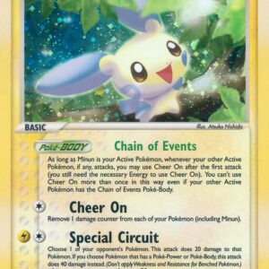 Minun 7/97 Reverse Holofoil Dragon