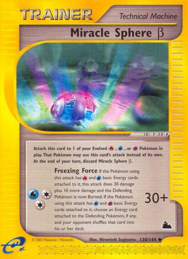 Miracle Sphere Beta 130/144 Reverse Holofoil Skyridge