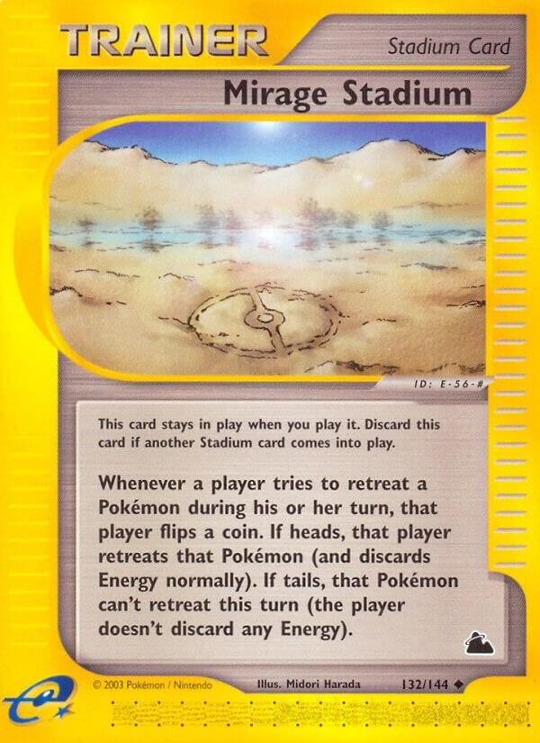 Mirage Stadium 132/144 Reverse Holofoil Skyridge