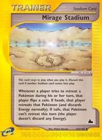 Mirage Stadium | 132/144 | Reverse Holofoil | Skyridge