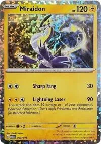 Miraidon | 003/015 | Holofoil | McDonald's Promos 2024