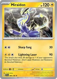 Miraidon | 080/198 | Normal | Deck Exclusives