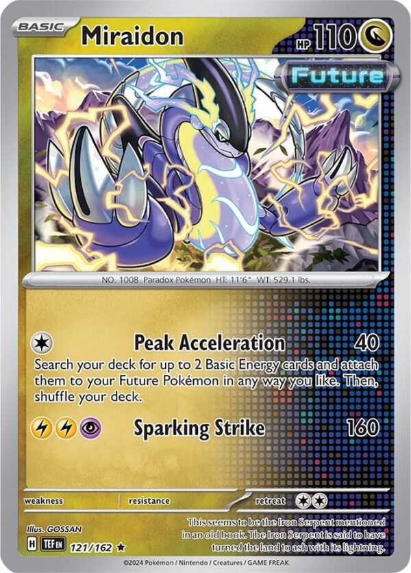 Miraidon 121/162 Normal Deck Exclusives