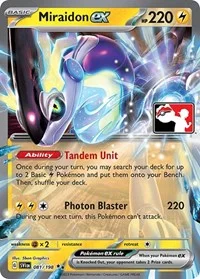 Miraidon ex | 081/198 | Holofoil | Prize Pack Series Cards
