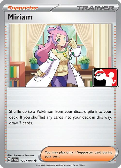 Miriam 179/198 Normal Prize Pack Series Cards