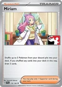Miriam | 179/198 | Normal | Prize Pack Series Cards