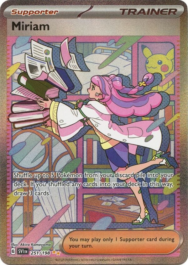 Miriam 251/198 Holofoil SV01: Scarlet & Violet Base Set Miriam 251/198 Holofoil SV01: Scarlet & Violet Base Set