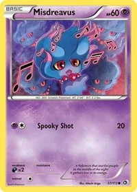 Misdreavus | 57/113 | Reverse Holofoil | Legendary Treasures