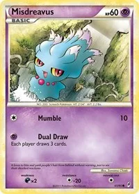 Misdreavus | 65/95 | Reverse Holofoil | Call of Legends