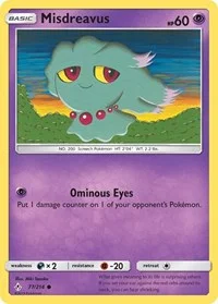 Misdreavus | 77/214 | Reverse Holofoil | SM - Unbroken Bonds