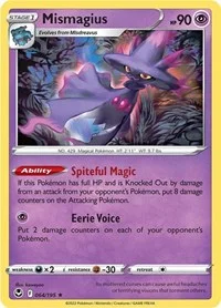 Mismagius | 064/195 | Reverse Holofoil | SWSH12: Silver Tempest
