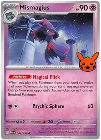 Mismagius | 088/193 | Normal | Trick or Trade BOOster Bundle 2023