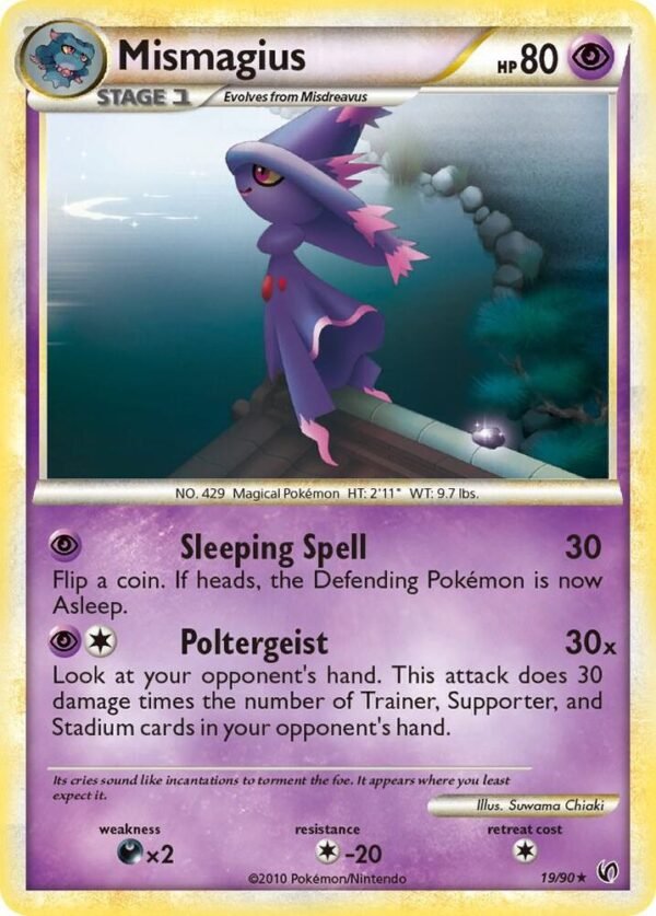 Mismagius 19/90 Reverse Holofoil Undaunted