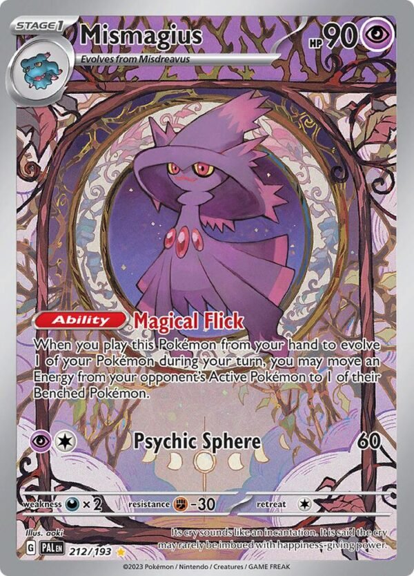 Mismagius 212/193 Holofoil SV02: Paldea Evolved Mismagius 212/193 Holofoil SV02: Paldea Evolved