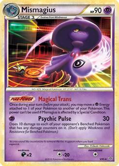Mismagius 5/95 (HGSS Unleashed) 005/095 Normal Deck Exclusives